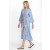 Johnny Was Dresses | Women CAMELLIA MANDARIN COLLAR DRESS Light Denim Blue