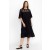 Johnny Was Dresses | Women KAROLINA MIDI DRESS Black