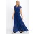 Johnny Was Dresses | Women MARINA JOY SILK MAXI DRESS Sailor Blue
