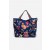 Johnny Was Handbags | Women GRACEY LINEN TOTE BAG Sailor Blue