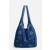 Johnny Was Handbags | Women TARRA SLOUCHY TOTE BAG Denim Blue