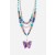 Johnny Was Jewelry | Women BUTTERFLY BEADED NECKLACE Silver