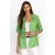 Johnny Was Tops | Women CHRYSSIE BUTTON UP BLOUSE Kelly Green