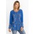Johnny Was Tops | Women LAUREN BLOUSE Blue Gem