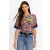 Johnny Was Tops | Women THE JANIE FAVORITE OVERSIZED CROPPED TEE Demarne Print