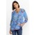 Johnny Was Tops | Women ZADONIA BLOUSE Azure Blue
