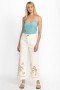 Johnny Was Bottoms | Calça Jeans Feminina CHARLOTTA CROPPED WIDE LEG Natural