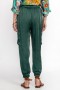  Calça Jogger Feminina Johnny Was Bottoms em Viscose Cáqui Jade