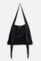  Bolsas Johnny Was | Femininas NERO ITALIAN SUEDE FRINGE HOBO Preta