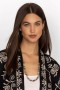  Joias Johnny Was | Colar feminino EMILIE SHAPIRO STONE prateado