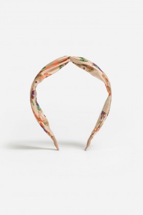  Acessórios de cabelo Johnny Was | Faixa de cabelo feminina FRIA PATCH Multicolorida