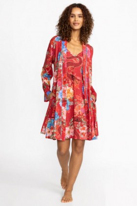  Johnny Was Sleepwear | Robe de dormir feminino Jonesy Tatsu