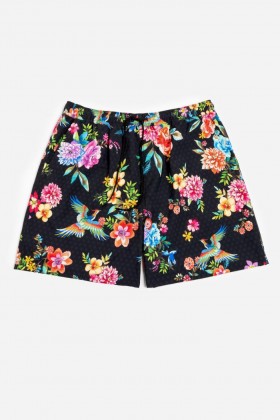 Johnny Was Swim & Resort | Calção de Banho Feminino SOGNATORE NERO Masculino Sognatore