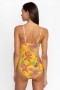 Johnny Was Swim & Resort | Mná SUNSHINE AND KALEIDA RUCHED ONE PIECE Sunshine And Kaleida