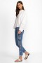  Johnny Was Bottoms | Donna ADELA CROPPED SKINNY JEANS Medio Indaco invecchiato