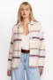  Johnny Was Outerwear | Donna BRIGITTA GIACCA CAMICIA OVERSIZE Aztec Stripe