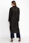  Johnny Was Outerwear | Cappotto in seta SKYGAZER da donna, nero