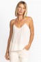  Johnny Was Slips & Camis | Top ETTA CAMI da donna color crema