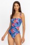  Johnny Was Swim & Resort | Costume intero con arricciature da donna Summer Days (blu)
