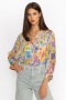  Johnny Was Tops | Donna HUNNI BLOUSE Wild Blooms