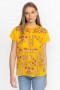  Johnny Was Tops | Donna LAFARET BLOUSE Golden Pineapple