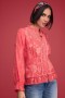  Johnny Was Tops | Donna SERENE RYDER BLOUSE Passion Fruit
