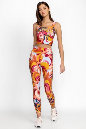  Johnny Was Active | Leggings Bee Active da donna con tasche Rachel May