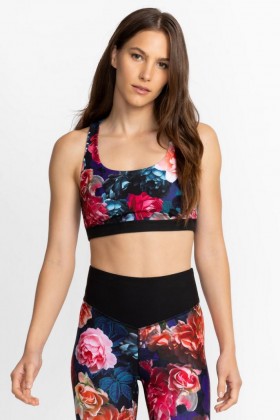  Johnny Was Active | Reggiseno sportivo reversibile Bee Active da donna Studio