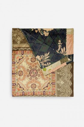  Johnny Was Blankets | Coperta accogliente da donna Laurel Canyon in pizzo floreale