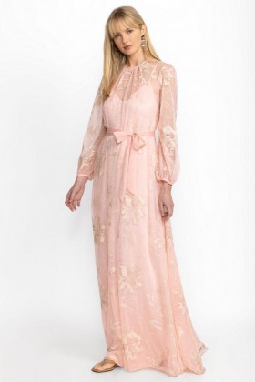  Johnny Was Dresses | Abito da sogno floreale da donna Rosa