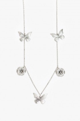  Johnny Was Jewelry | Collana da donna MARIPOSA GARDEN in argento