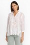  Johnny Was トップス | レディース LEMMI BLOUSE ホワイト