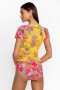  Johnny Was Swim & Resort | Dame SUNSHINE AND FLAMINGO SURFESHIRT MED SNØRING Sunshine And Flamingo