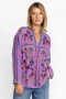  Johnny Was Topper | Dame VANESSA BLUSE Pansy