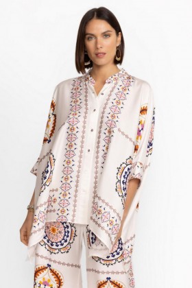  Johnny Was Topper | Dame KATIA OVERSIZED BLUSE Noritzu