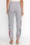  Pantaloni de jogging Johnny Was | Femei ADELA HEATHER FRENCH TERRY JOGGER Gri melanj deschis