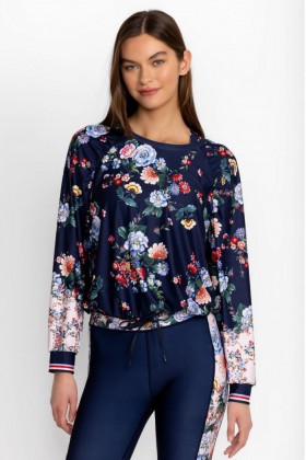  Johnny Was Active | Pulover pentru femei Bee Active cu mânecă raglan, model Elsa