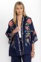  Johnny Was Kimonos | Dam EMIKA KIMONO Marinblå