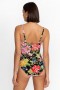  Johnny Was Swim & Resort | Dam METALLI MIX RUCHED ONE PIECE Metallic Dag