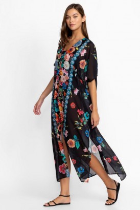  Johnny Was Swim & Resort | Dam EVENING PALACE V-RINGAD KAFTAN Kväll