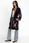  Johnny Was Kimonolar | Kadın LIBBI FRENCH TERRY KIMONO MONT Siyah
