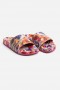  Johnny Was Ayakkabılar | Kadın FLORAL STRIPE POOL SLIDE Pembe