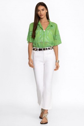  Johnny Was Bottoms | Kadın MARSEILLE BEBEK BOT Beyaz