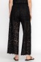  Pantalones Johnny Was | Pantalón KITT LACE EASY para mujer, color negro