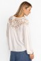  Blusa Johnny Was Tops | Blusa CIELITO MODAL para mujer, color crudo