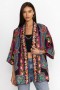  Johnny Was Kimonoer | Kvinder ROSE SPARK YENA VENDBAR KIMONO Rose Spark