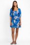  Johnny Was Swim & Resort | Kvinder BLUE DOVE A-LINE COVERUP Blue Dove