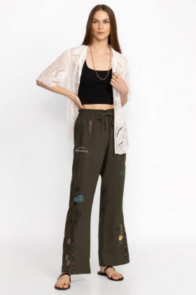  Johnny Was Underdele | Dame SIMMIE BUKSER Vintage Army