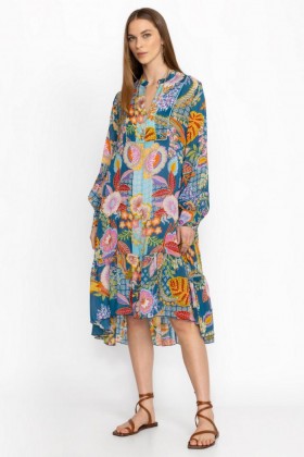  Johnny Was Kjoler | Kvinder WILD IMANA DRESS Wildbird