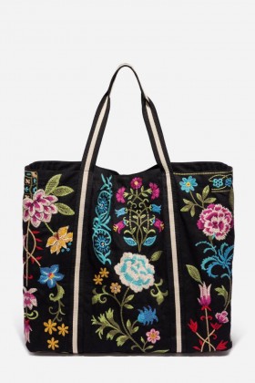  Johnny Was Håndtasker | Dame SHERI BEACH TOTE Sort